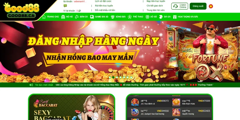 Thực hư tin đồn GOOD88 lừa đảo